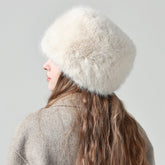 Hut, Baumwollmütze, gepolstert, warmes Gesicht, zeigt kleinen wilden Gehörschutz, t Bucket Plush Bucket Hat